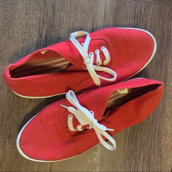 Coasters red shoes size 7 slip on - Picture 2 of 6